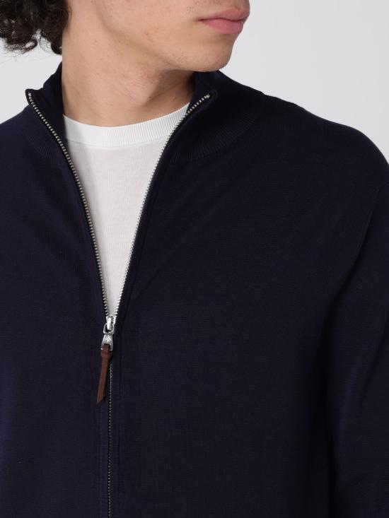 25FW 발렌타인 집업 니트 B2K03614CP7 13777 Navy - BALLANTYNE