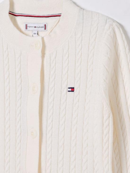 25SS [키즈] 타미힐피거 풀오버 KG0KG08282 Z00 White - TOMMY HILFIGER