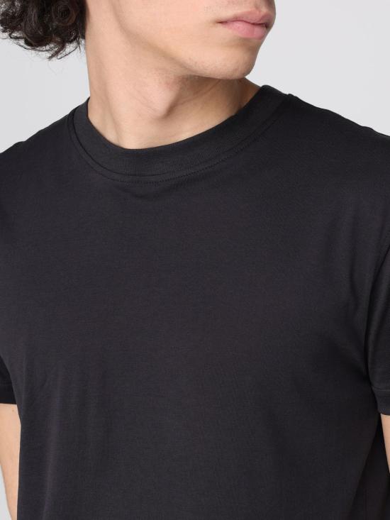 25FW 피티토리노 반팔 티셔츠 TL5STM050LEL01CD 0990 Black - PT TORINO