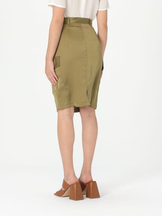 25SS 시모나 코르셀리니 미디 스커트 P25CPGO00301 V0726 Green - SIMONA CORSELLINI