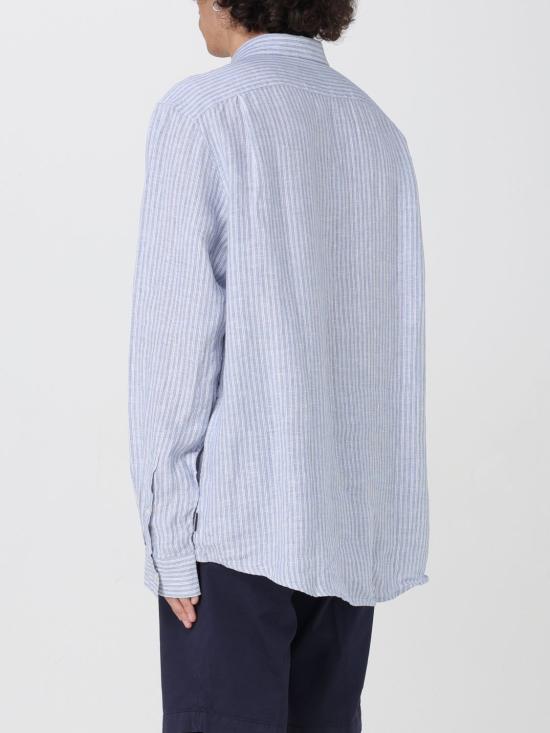 25FW 마이클 코어스 긴팔 셔츠 CS5403VHCB 436 Gnawed Blue - MICHAEL KORS