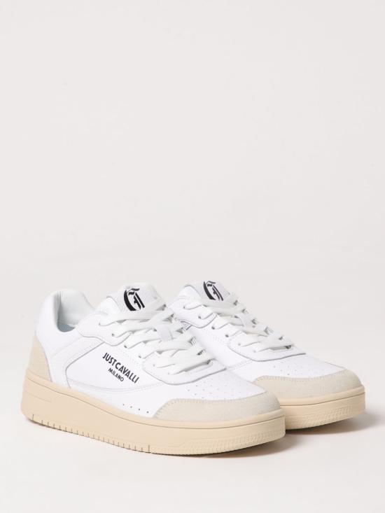 25SS 저스트까발리 뮬/슬리퍼 78QA3SM8ZPA90 003 White - JUST CAVALLI