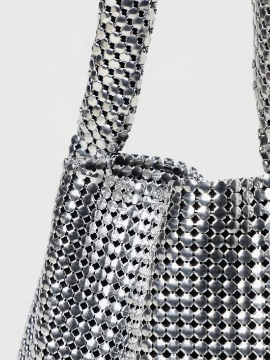 25FW 파코라반 숄더백 24PSS0437MET607 P040 Silver - PACO RABANNE