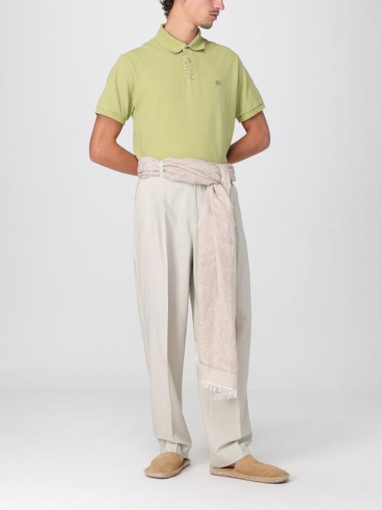 25FW 에트로 폴로 티셔츠 MRMD0005AJ264 V0616 Green - ETRO