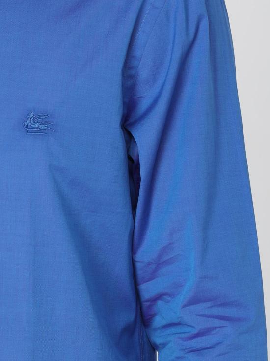25FW 에트로 긴팔 셔츠 MRIB000299TU5D0 B0959 Blue - ETRO