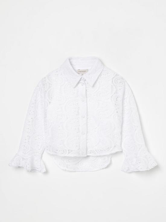 25FW [키즈] 트윈셋 셔츠 251GJ2QR0 00808 White