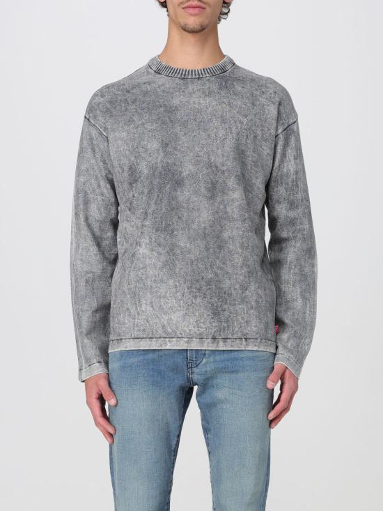 25SS 디젤 긴팔 티셔츠 A192260AFBU 9DW Grey