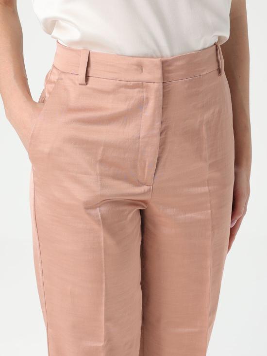 25FW 핑코 스트레이트 팬츠 104945A2DF O54 Pink - PINKO