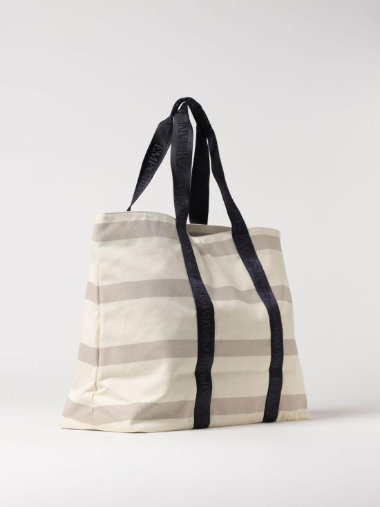 25SS 엠포리오 아르마니 토트백 7W000364 AF13727 F1029 Beige - EMPORIO ARMANI