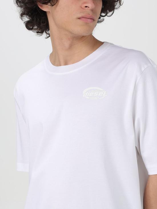 25FW 디젤 반팔 티셔츠 A164320SKAF 100 White - DIESEL