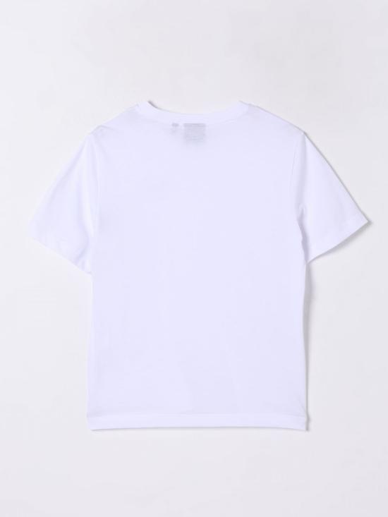 25FW [키즈] 엠포리오 아르마니 티셔츠 7B000020AF10378 U0002 White - EMPORIO ARMANI