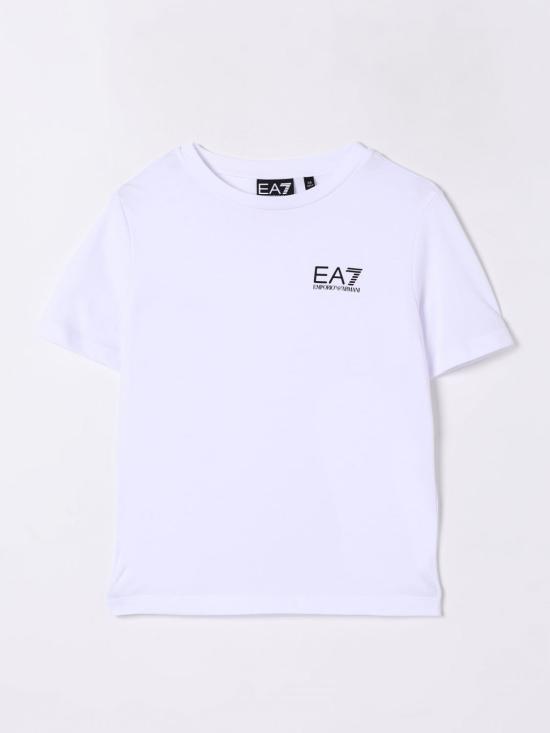 25FW [키즈] 엠포리오 아르마니 티셔츠 7B000020AF10378 U0002 White