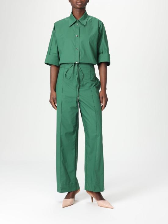 25FW 리우조 스트레이트 팬츠 CA5297TS246 X0665 Green - LIU JO