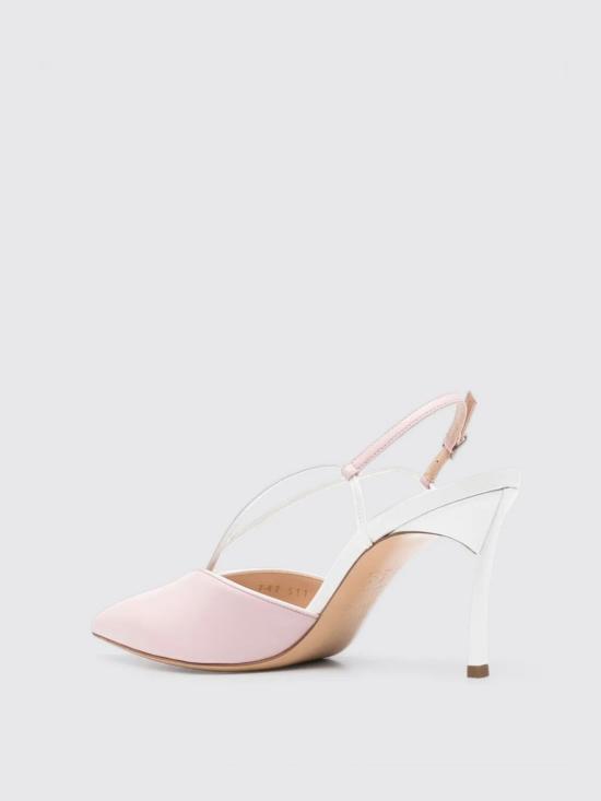 25SS 카사데이 힐/펌프스 1G625J080TT0503C043 MINOU WHITE Pink - CASADEI