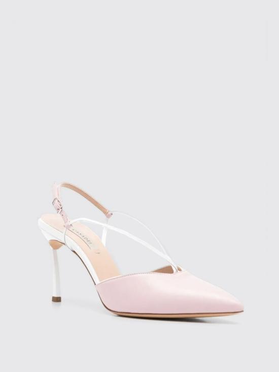 25SS 카사데이 힐/펌프스 1G625J080TT0503C043 MINOU WHITE Pink - CASADEI