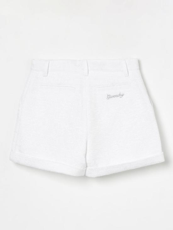 25SS [키즈] 지방시 쇼츠/버뮤다 H30797 10P White - GIVENCHY