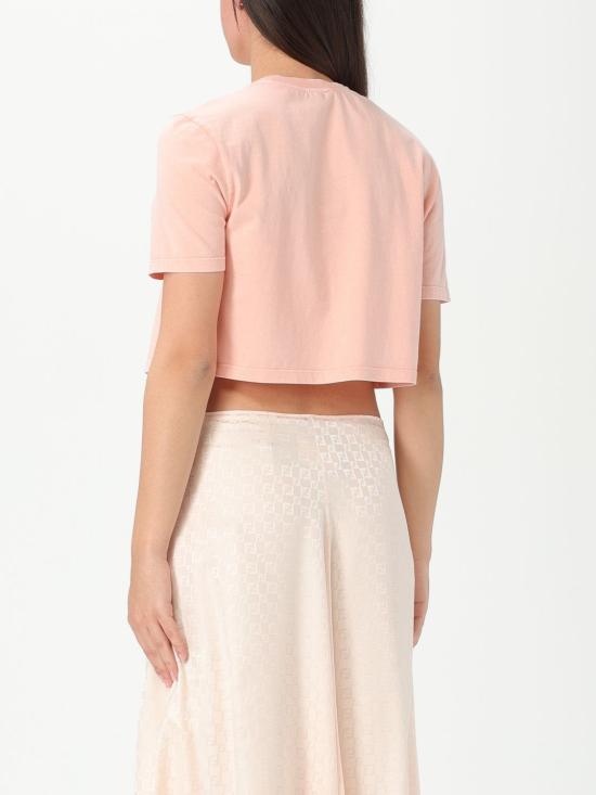 25FW 펜디 반팔 티셔츠 FS9715ASNI F1RX7 Pink - FENDI