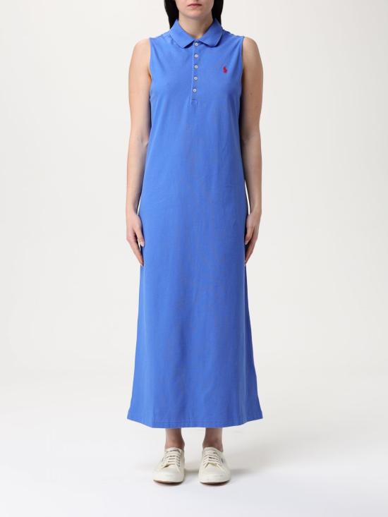 25SS 폴로 랄프로렌 롱 원피스 211968292 004 Blue