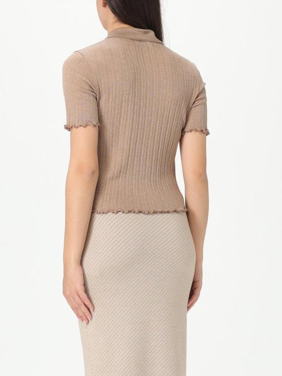 25SS 펜디 폴로 티셔츠 FS9713ASNG F1SA0 Camel - FENDI