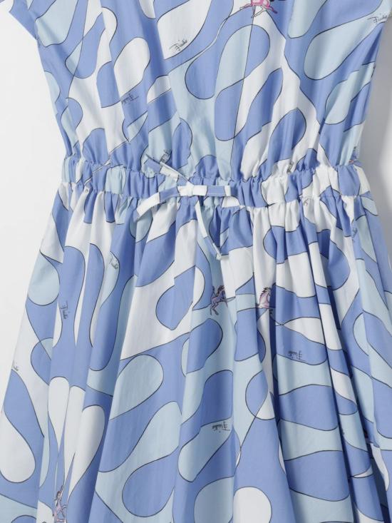 25SS [키즈] 푸찌 원피스 PW1B51P0493 101CE Ivory - PUCCI