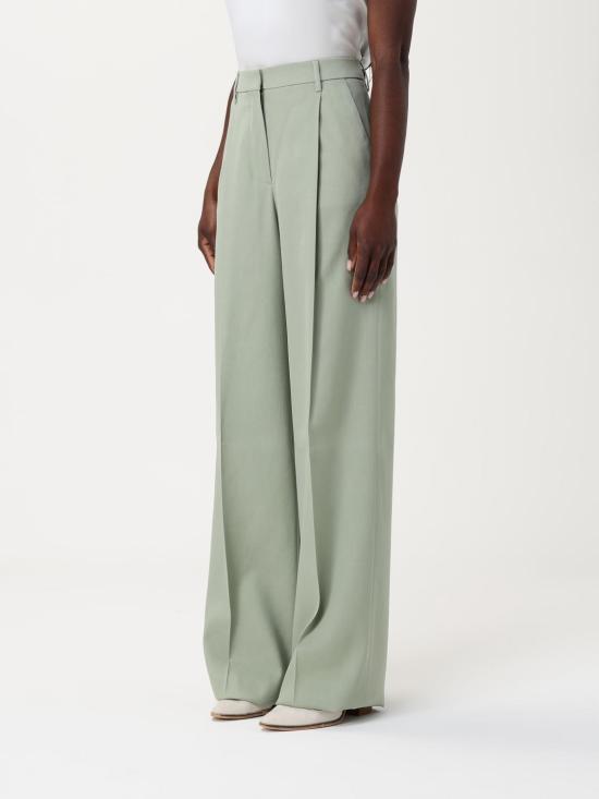 25SS 골든구스 스트레이트 팬츠 GWP02182P00196535375 Green - GOLDEN GOOSE