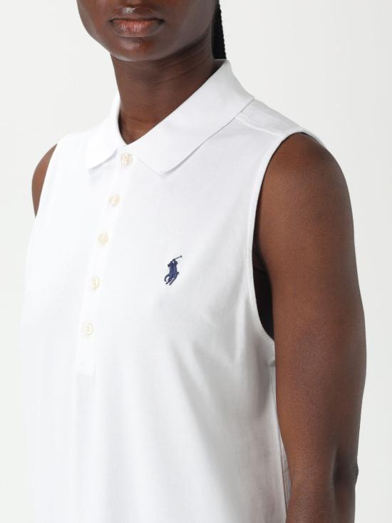 25SS 폴로 랄프로렌 롱 원피스 211968292 001 White - POLO RALPH LAUREN