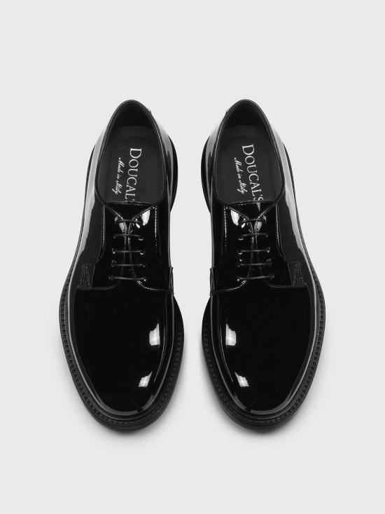 26SS 듀칼 로퍼 DU3421THOMUF018 NN00 Black - DOUCAL’S