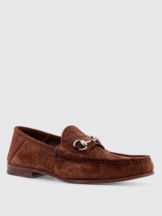 25SS 구찌 홀스빗 1953 로퍼 816185AADWC 2256 Brown - GUCCI