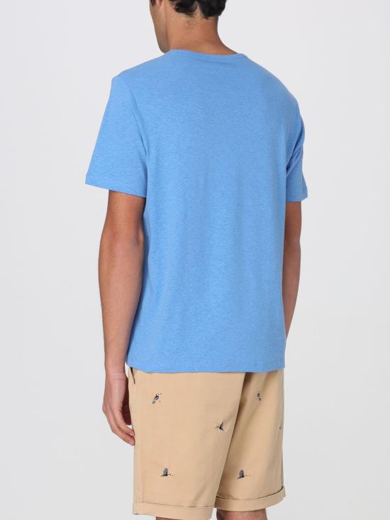 25FW 썬 68 반팔 티셔츠 T35132 56 Blue - SUN 68