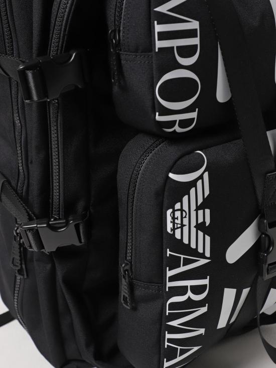 25SS 엠포리오 아르마니 백팩 7X000067AF13806 UC001 Black - EMPORIO ARMANI