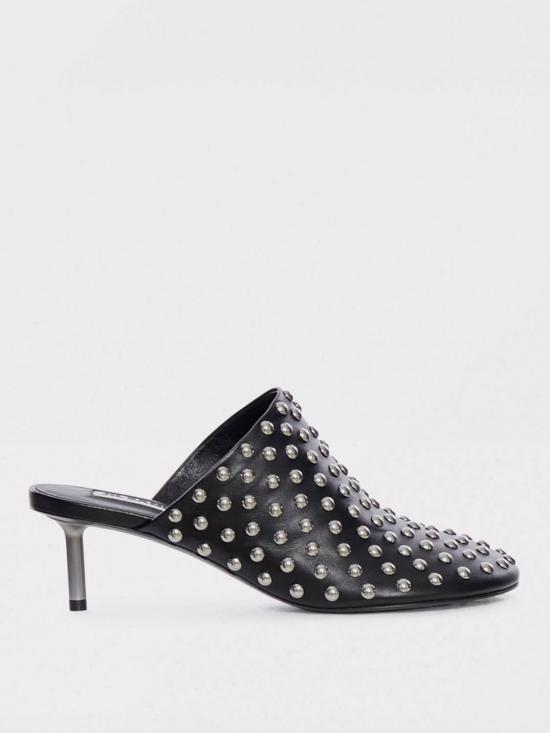 25SS 질샌더 뮬/슬리퍼 J15WP0165P8173 001 Black