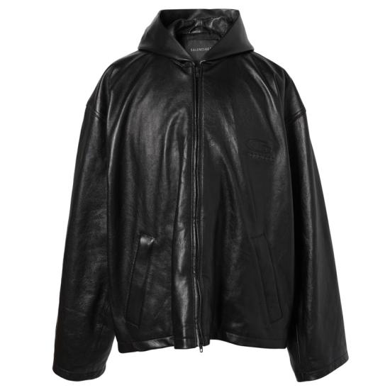 25SS 발렌시아가 코트 830870TSS011000 BLACK