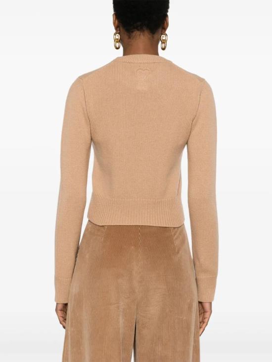  아미 스웨터 FKS044KN0057 brown - AMI