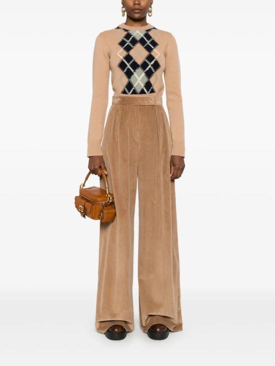  아미 스웨터 FKS044KN0057 brown - AMI