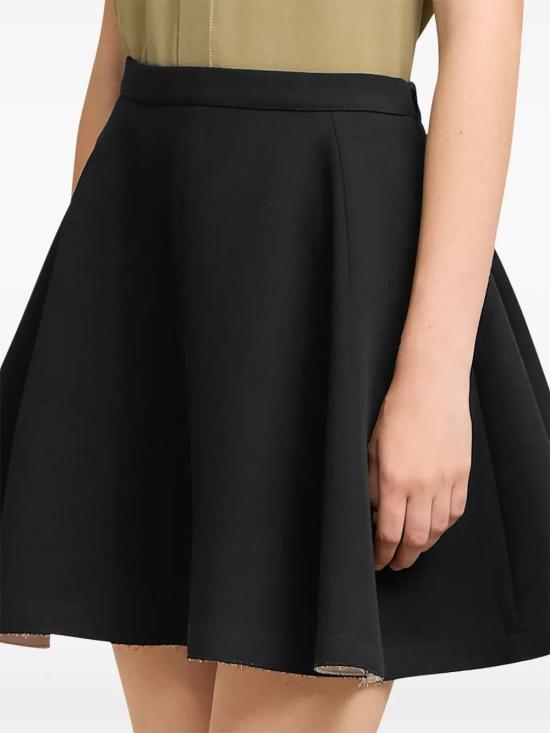  아미 숏 스커트 E24FSK111WV0045 black - AMI