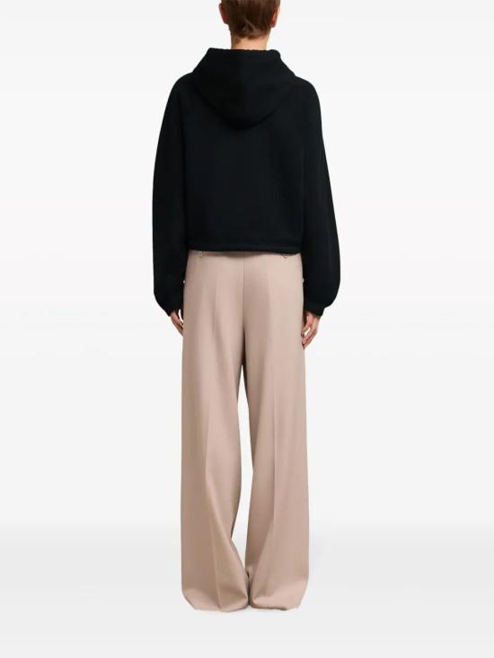  아미 후드 티셔츠 E24USW226730 black - AMI