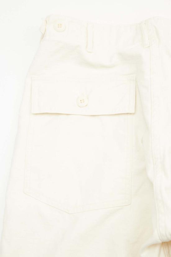  오어슬로우 스트레이트 팬츠 오슬로 레귤러 핏 어스 아미 퍼티그 팬츠 에크루 - ORSLOW