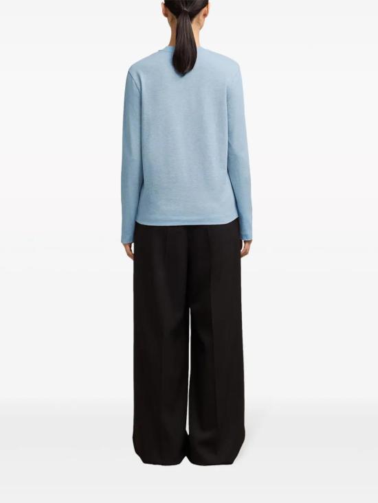  아미 긴팔 티셔츠 E24UTS205726 blue - AMI