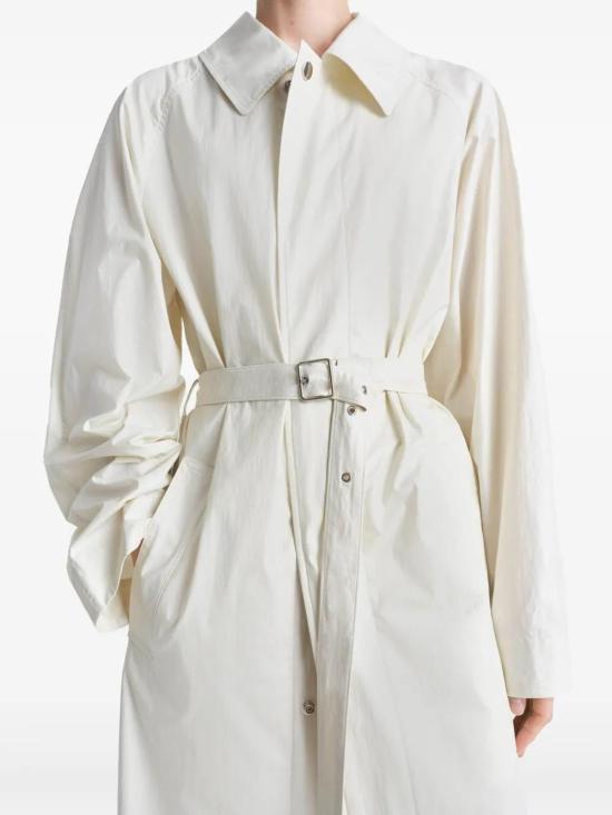  르메르 코트 CO1103LF1381 white - LEMAIRE