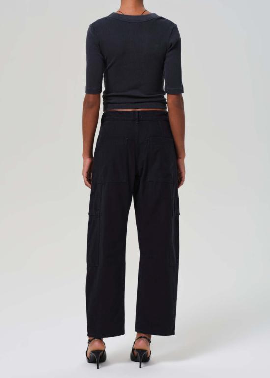  시티즌 오브 휴머니티 스트레이트 팬츠 시티즌스 오브 휴머니티 마르셀 로우 슬렁 카고 트루 네이비 - CITIZEN OF HUMANITY