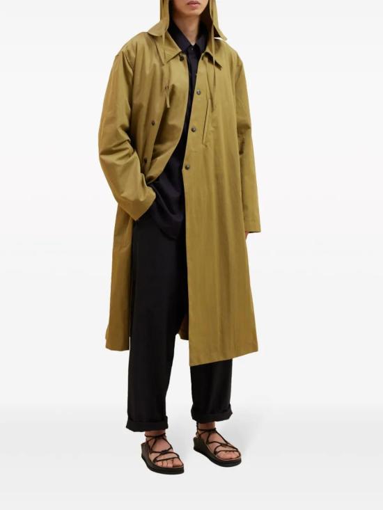  르메르 코트 CO1042LF1228 ochre yellow - LEMAIRE