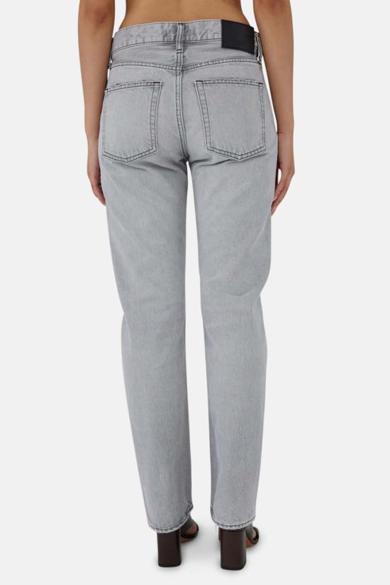  마우지 데님 팬츠 파나카 스트레이트 진 라이트 블랙 - MOUSSY