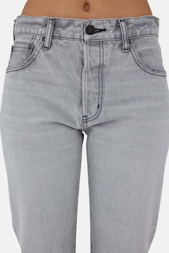  마우지 데님 팬츠 파나카 스트레이트 진 라이트 블랙 - MOUSSY