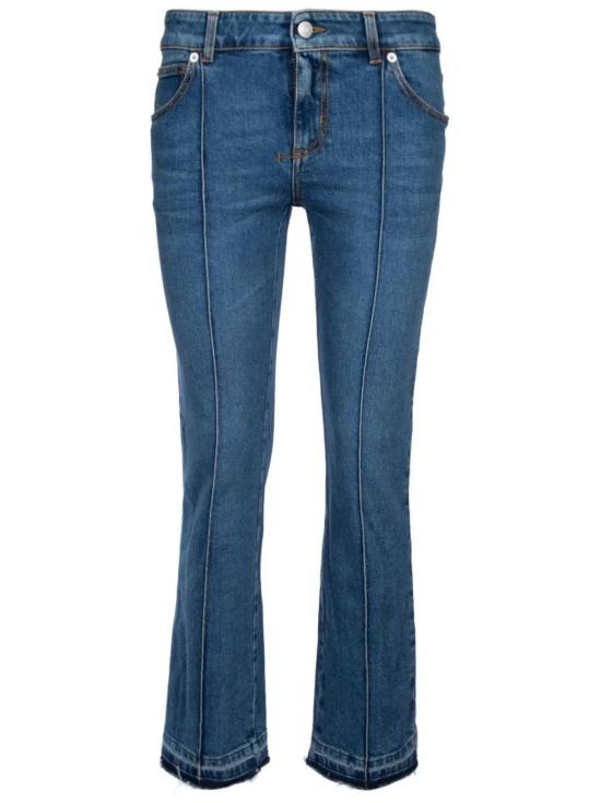  알렉산더 맥퀸 플레어 팬츠 757110QMACH blue