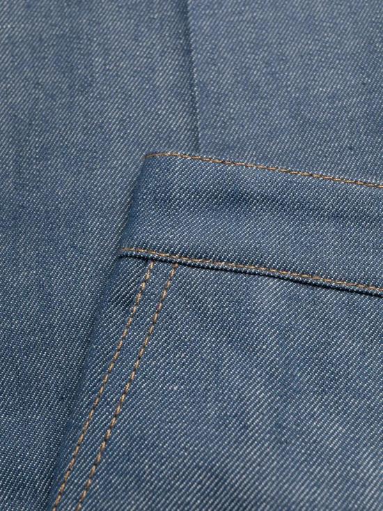  생로랑 플레어 팬츠 693738Y7E31 blue - SAINT LAURENT