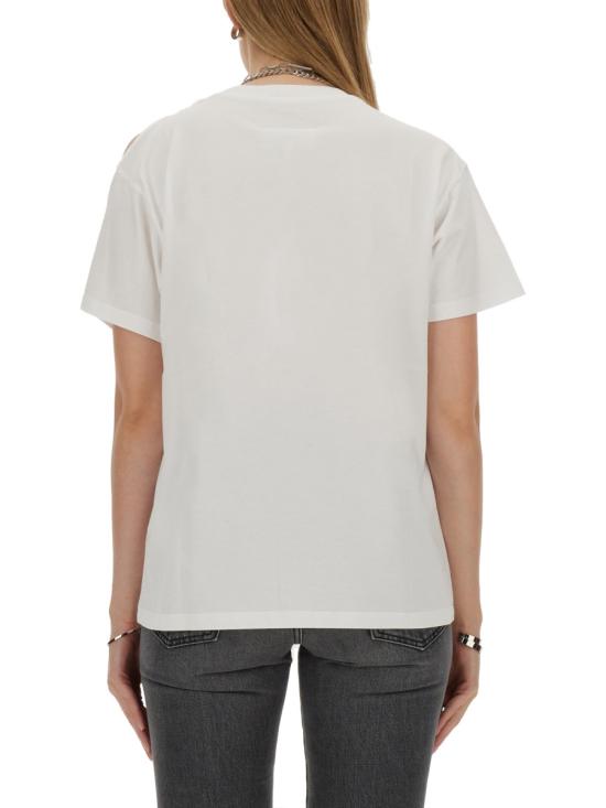 24FW MM6 메종마르지엘라 반팔 티셔츠 S52GC0325S24312 100 White - MM6 MAISON MARGIELA