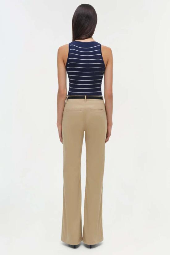  심카이 스트레이트 팬츠 안셀  카키 - SIMKHAI