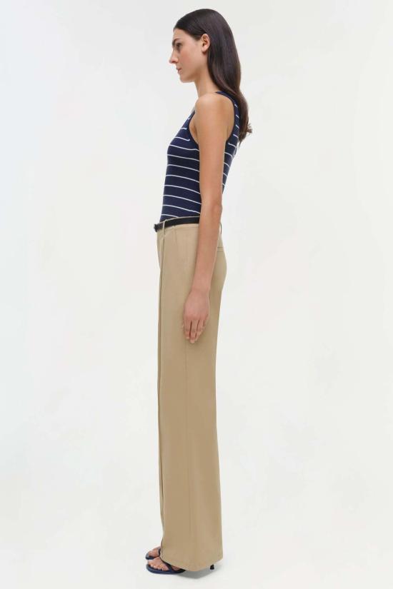  심카이 스트레이트 팬츠 안셀  카키 - SIMKHAI