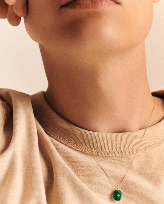  파스칼 몽부아쟁 목걸이/팬던트 Pascale Monvoisin Orso 네크리스 그린 오닉스