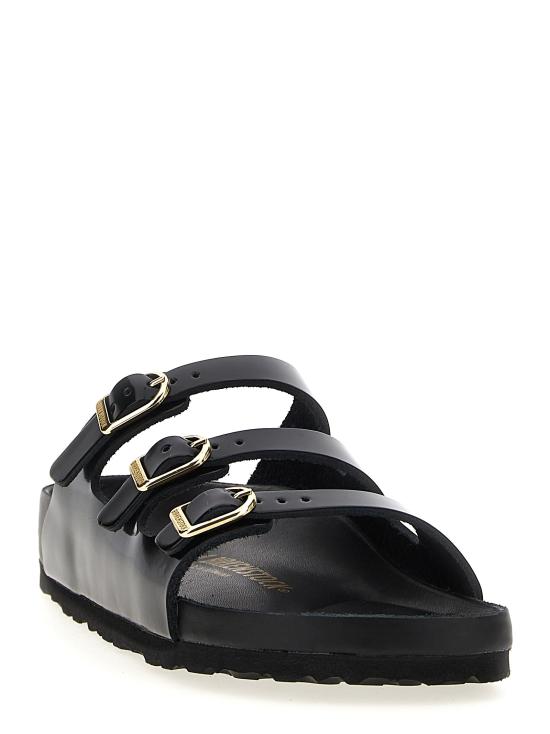25FW 버켄스탁 샌들 1029385SHINEBLACK Black - BIRKENSTOCK